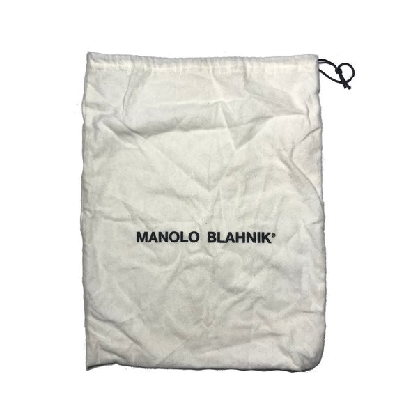 Manolo Blahnik Shoe Dust Bag 1x14 Cover 